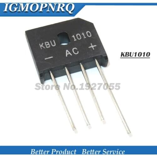 5PCS KBU1010 KBU-1010 10A 1000V diode bridge rectifier KBU1510 KBU-1510 KBU808 KBU-808 KBU810 KBU-810