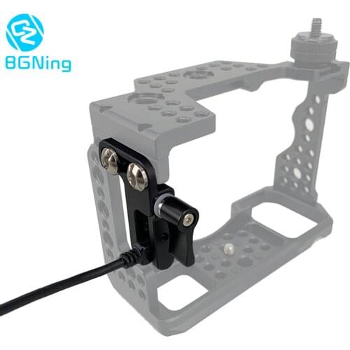 BGNing Cable Clip Holder Cord Organizer Clamp Extended Photography Accessories for SLR DSLR Camera Cage Line Fix Manager Mount