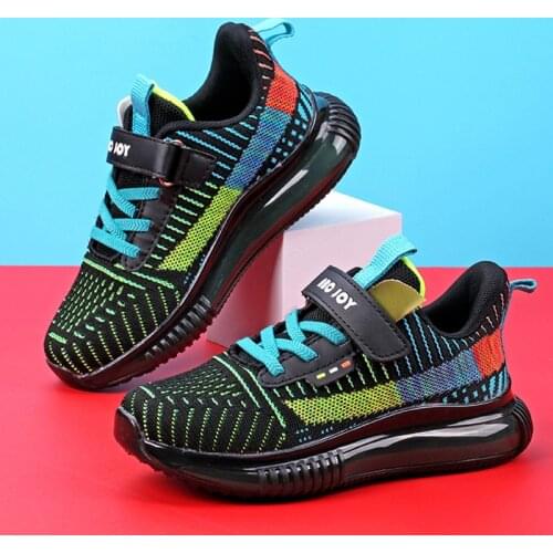 Kids Sneakers Brand Boys Running Shoes High Quality Non-slip Girls Children Sport Shoes Breathable 2021 Boy Child Walking Shoe