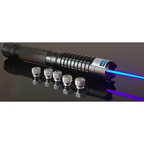 Oxlasers OX-BX5 450nm 4KmW focusable blue laser flashlight blue laser pointer Lazer Free Shipping