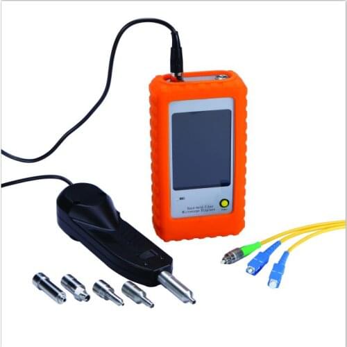 FVM-100 Fiber Optic MicroScope Connector Inspection Video optical fiber Inspection Probe and Display Fiber Optic Endoscope