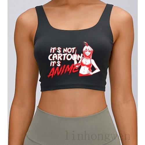 Manga Otakues Anime Tank Top Interesting Cool Summer For Women S-XXL Novelty Customize Top Tee Vest