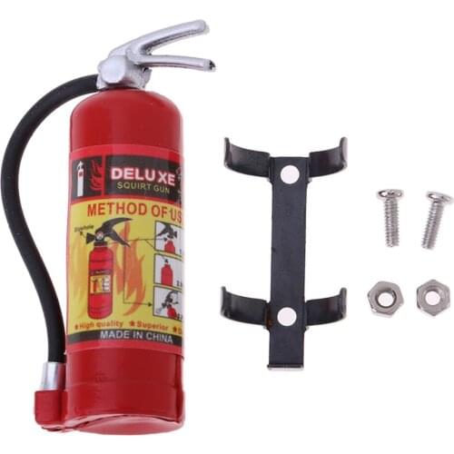 1:10 RC Car Buggy Model Metal Fire Extinguisher Decoration for TRX4 D90 D110