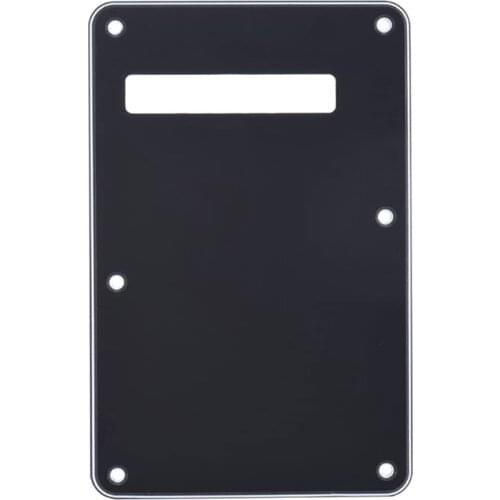 Pickguard Tremolo Cavity Cover Backplate Back Plate 3Ply for Fender Stratocaster Strat Modern Style Electric Guitar