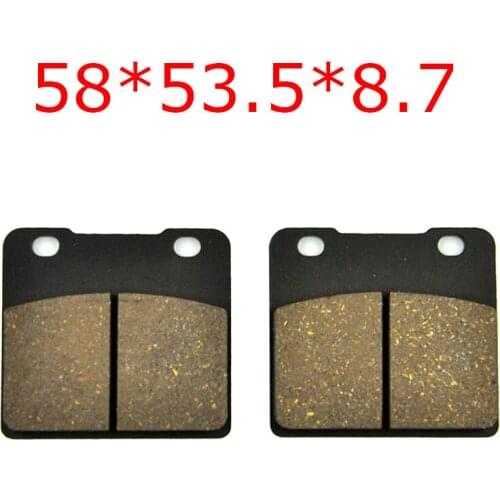 Motorcycle Front Brake Pads For Yamaha GSX-R250 GSX400X GSX-R400 RG500 Gamma VS600 GT750 GSX-R750 VS750 VS800 Intruder GSX1000E