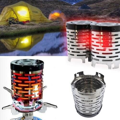 Portable Stainless Steel Mini Heater Wear Resistant Heating Tool for Outdoor Camping &T8