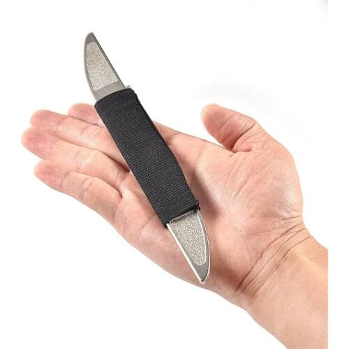 Guitar Professional Luthier Tool Stainless Steel File for Guitar Frets with Diamond Abrasives for Bass Ukulele