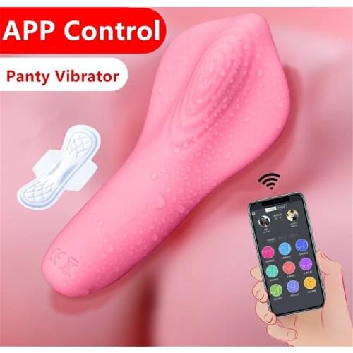 Bluetooth Vibrator Panties for Women Wireless App Control Vibrator Sex Toy for Couple Wearable Vibrating Egg G Spot Vibrator