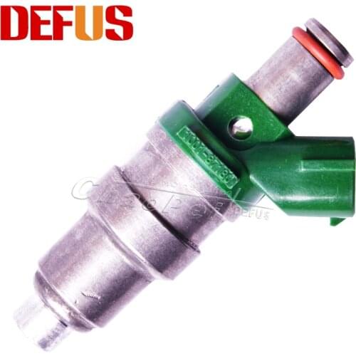 4 pcs DEFUS Fuel Injectors For Toyota JZX100 JZX110 JZZ30 VVT-i CRESTA 1JZGTE High Flow Rate 1001-87180 NOZZLE 100187180