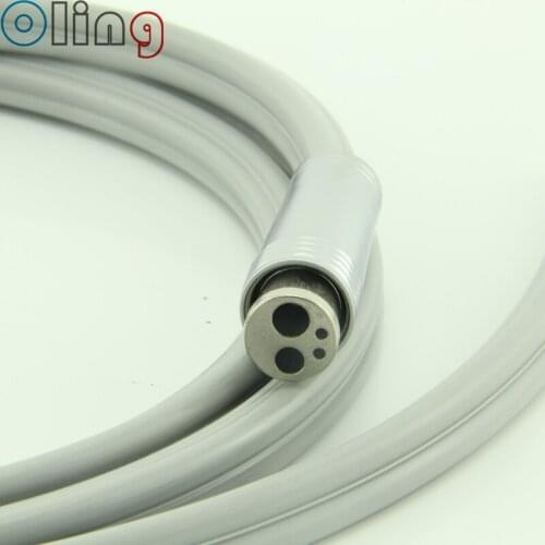 5PCS Dental 4 Holes Handpiece Tubing With Connector High Speed Handpiece Tube Tubes Silicone Pipe Dental Hose SL1111