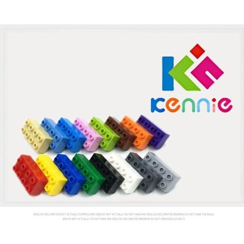 78pcs/lot Kennie Building Spare Parts 2X4 Big Size Block 8 Dots Higher Brick ompatible with big BRICK 2X4 etc. NO.3011