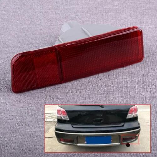 Car ABS Rear Right Bumper Reflector Light Lamp Housing Fit For Mitsubishi Outlander 2003 2004 2005 2006