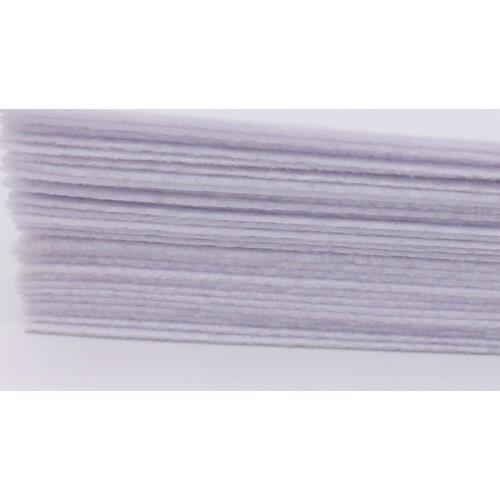 20*10cm 40Pcs/Lot White Felt Fabric For Sewing Scrapbooking DIY Felt Craft ,Polyester Cloth 1MM Thickness