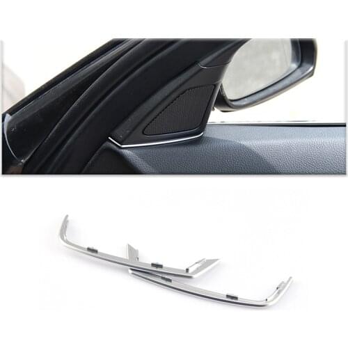 Door speakers frame trim sequins for f10 f11 BMW 5 series 2011-2017 2pcs door tweeter slot plug stickers original ABS material
