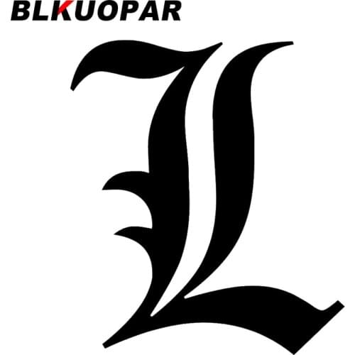 BLKUOPAR for Death Note Car Stickers Vinyl Waterproof Decals Sunscreen Occlusion Scratch Car Accessories Windows Surfboard Decor