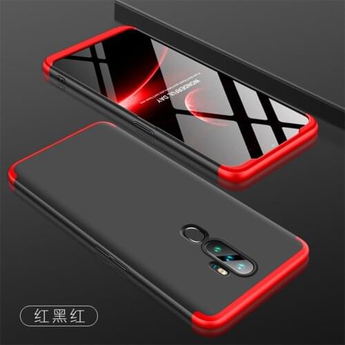 Oppo A5 2020 Case A9 2020 360 Degree Protected Full Body Phone Case for Oppo A5 2020 A11X A11 Case Cover + Glass Film for A52020