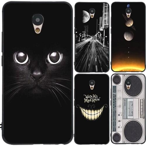 EiiMoo Cartoon Printing Phone Case Meizu M5 Note Case Silicone Soft Tpu Back Cover Case For Meizu M 5 Note M5Note Meilan Note5