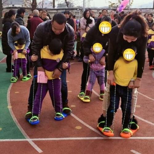 Baby Toy For Children Group Cooperation Board Parent-child Balance Movement Kindergarten Outdoor Synchronized Game