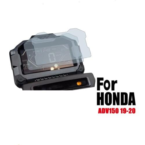 For HONDA ADV150 19-20 Motorcycle Speedometer Cluster Scratch Protection Film Screen Protector Decal Stickers Dashboard