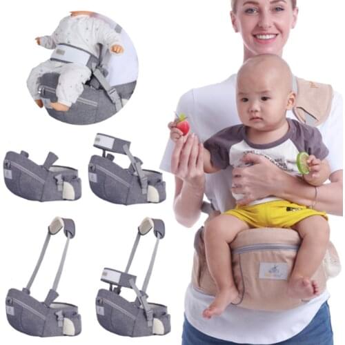 Ergonomic Baby Carrier Portable Infant Kid Hip Seat Waist Stool Sling Front Facing Kangaroo Baby Wrap Carrier For Baby Gear