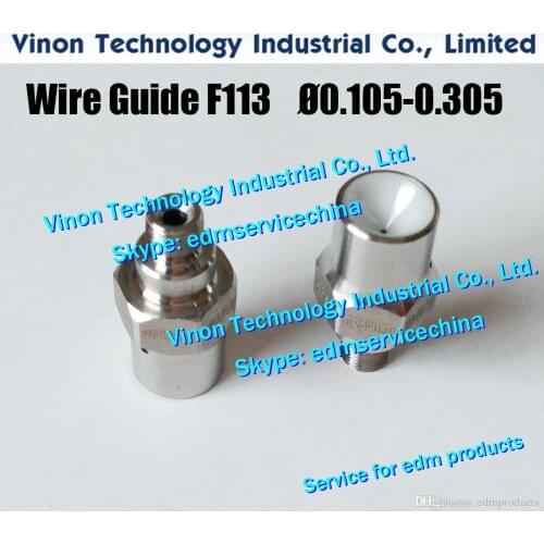 F113C edm Wire Guide Lower Ø0.205/Ø0.255/Ø0.305mm A290-8110-X705,A290-8110-X706,A290-8110-X707 for Fanuc A,B,C,iA,iB lower