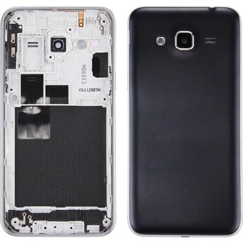 IPartsBuy New Battery Back Cover + Middle Frame Bezel for Galaxy J3 (2016) / J320