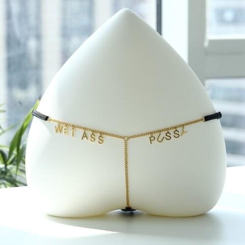 Handmade Metal Waist Belly Chains Letters Pendant Body Jewelry for Women Sumber Beach Custom Names Sexy Bikini Body Chain Belt