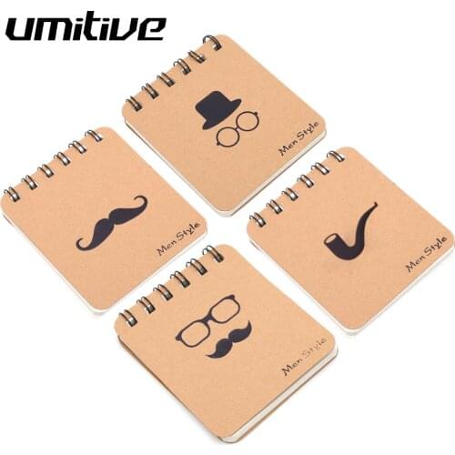 Umitive Mini Top Bound Spiral Pocket Vocabulary Notebook Memos Notepad Office And School Supplies