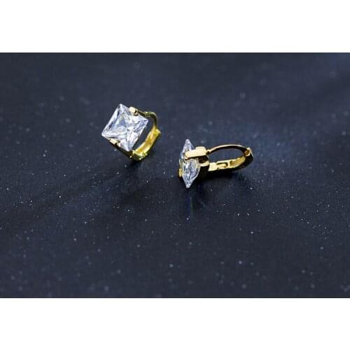 MloveAcc 925 Sterling Silver Mini Hoop Earrings W/ Clear CZ for Women Casual Ear Jewelry Girls Gift