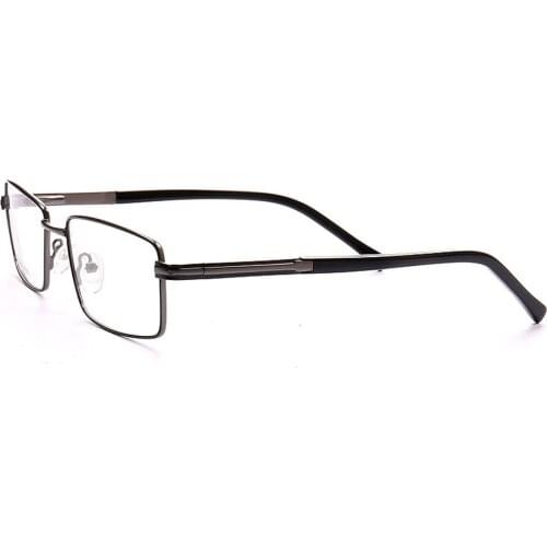Men Business Simple Ultralight Full-Rim Frame Custom Made Myopia Glasses -1 to -6 Reading Glasses +1 to +4