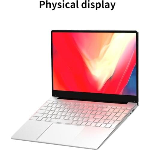 15.6" J3455 8GB Ram up to 512G SSD Intel Quad Core CPU 1920*1080P Full HD Win10 System School Laptop Notebook Bluetooth Computer