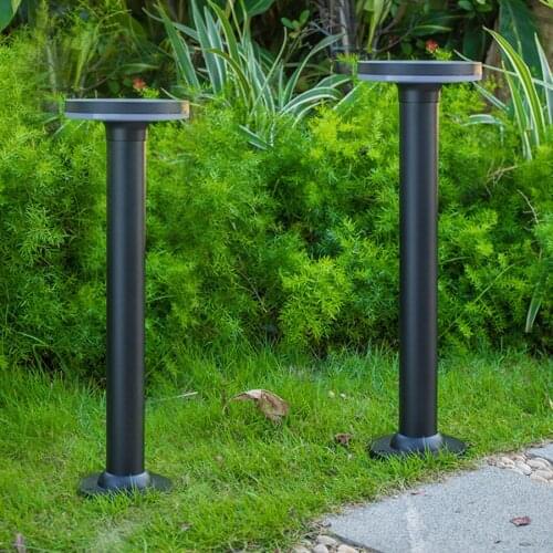 Outdoor Garden Lawn Lamp Aluminum Waterproof Landscape Light Villa Pathway Light Courtyard Villa Yard Pillar Bollard Light