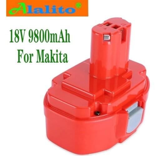For Makita18V 9800mAh Rechargeable Power tool Battery For Makita1822 1823 1834 1835 192827-3 192829-9 193159-1 193140-2 193102-0