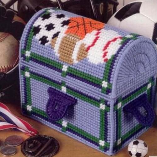 Embroidery storage bagDIY 3D cross-stitch,Has been cut,storage box,Jewelry box,chinese cross stitch Z09