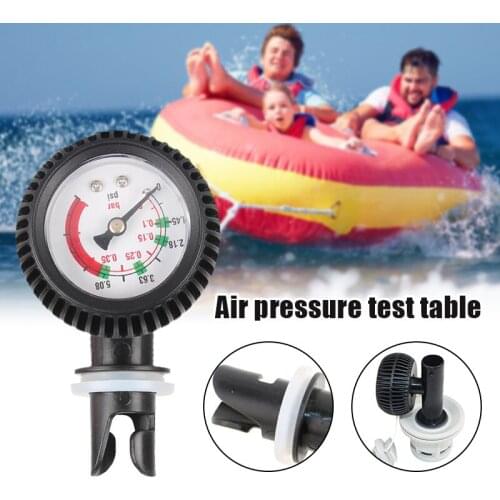 Hot Sale Pumps Gas Pressure Tester Gauge Barometer Meter for Inflatable Boat Kayak N66