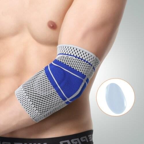 1pcs Tennis Golf Elbow Brace Elbow Support Protector with Inner GEL Pads Arm Compression Sleeve Basketball Volleyball Sports