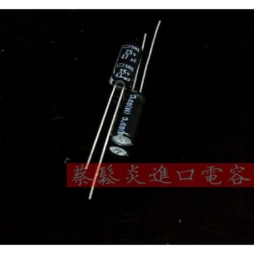 2020 hot sale 30PCS/50PCS chemical capacitors electrolytic capacitors 25v47uf 5*11 NIPPON SMG Series 47uf 25v FREE SHIPPING