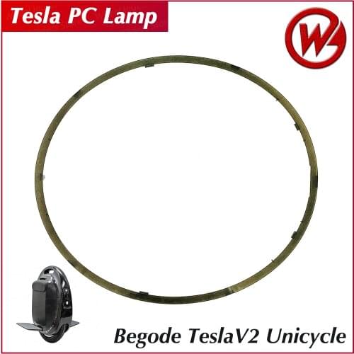 2021 Begode Tesla V2 PC Lamp Shell Ring Gotway GW Tesla Unicycle Electic Wheel Spare Parts Accessories