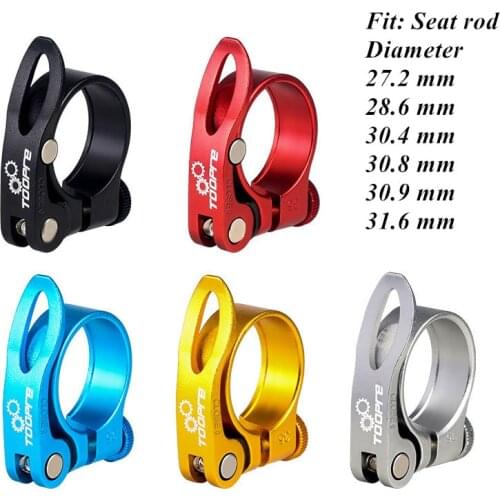 31.8mm / 34.9mm Bicycle Seat Post Aluminum Ultralight Quick Release Road Bike for MTB Mountain Bicycle Seat Post Seatpost Clamp