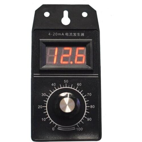 4-20ma signal generator adjustable current generator constant current source wall mount embedded digital display analog generato
