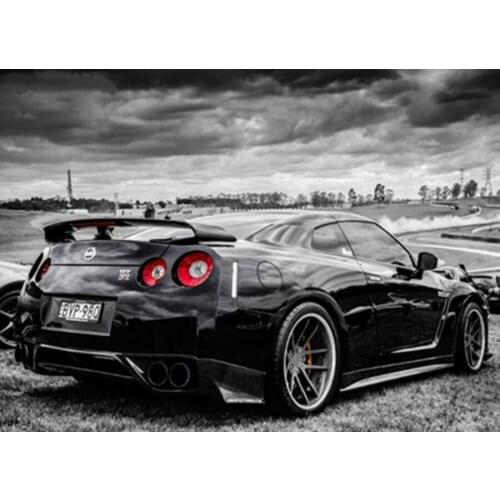 5d diamond painting kit Sports Car Racing Nissan GTR Skyline diamond embroidery full drill square round diamond mosaic decor new