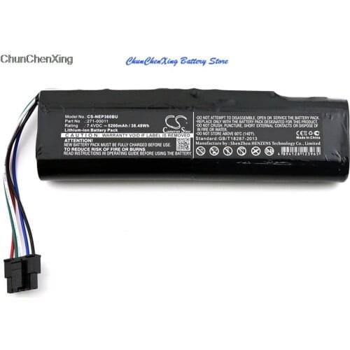 Cameron Sino 5200mAh Battery for IBM 0X9B0D, 0XC9F3, 271-00011, AVT-900486, AVT-900486 REV C1, OX9BOD, For Nexergy Netapp N3600