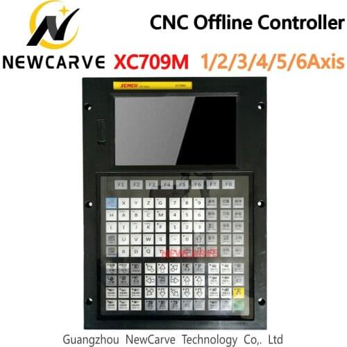 Offline Milling Controller XC709M 1/2/3/4/5/6 Axis USB CNC Control System, FANUC USB Motion Controller Support G Code NEWCARVE