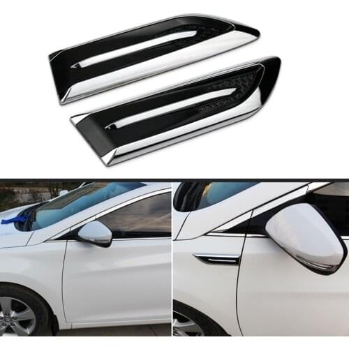Car side air outlet fender hood decorative for Cadillac XTS SRX ATS CTS/Renault Koleos Fluenec Latitude