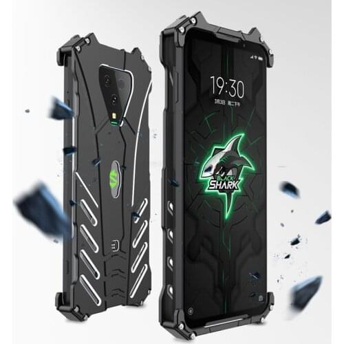 For Xiaomi Black Shark 3 Pro Case R-JUST Luxury Aluminium Metal Case For Black Shark 3 Phone Cover Coque BlackShark 3 pro