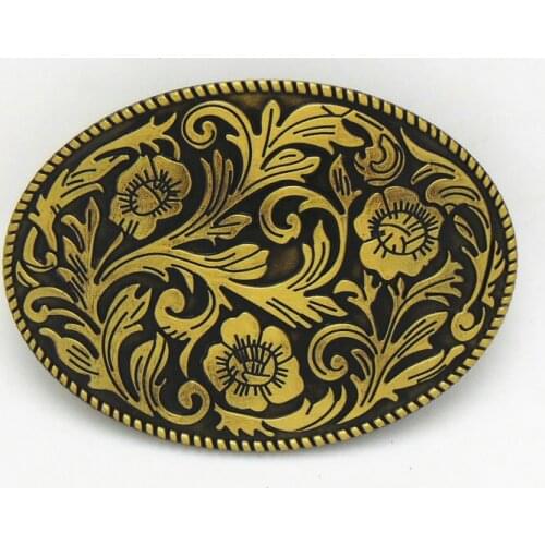 DIY handmade Western cowboy belt buckle big buckle for both men and women is suitable for 4.0 belt