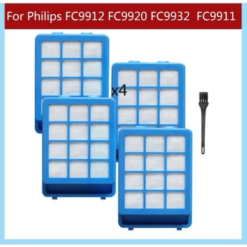 For Philips FC9912 FC9920 FC9932 FC9911 Spare Parts Robot Vacuum Cleaner Attachment Replacement Hepa Filter Accessories