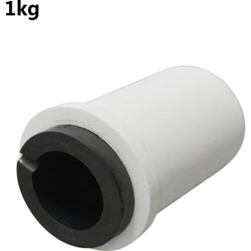 1/2/2.5/3/4/5kg Capacity High-purity Melting Graphite Crucible Cup Mould Melting Resistance for Gold and Silver Metal Smelting