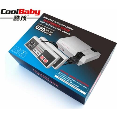 Mini TV AV Output Game Console Support AV 8 Bit Retro Video Game Console Built-In 620 Games For Family TV Gift for Kids