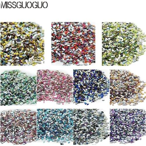 New Fashion Horse eyes Rhinestones 500pcs 3d nail art rhinestones decorations for nails DIY Nail Art Tips Decoration Manicure